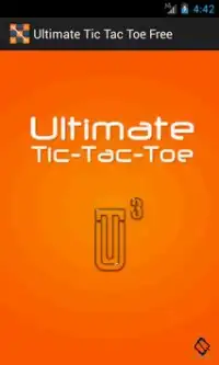 Ultimate Tic Tac Toe Screen Shot 0