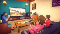 افتراضية أسرة بابا حياة سعيد أسرة محاكاة 3D Screen Shot 2