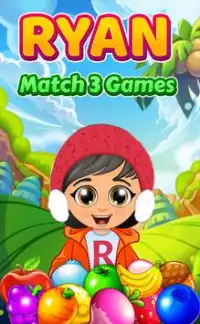 Ryan Toys: Fruits Match 3 Adventure Screen Shot 0