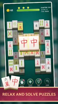 Mahjong-Offline Solitaire Game Screen Shot 2
