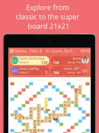 Rackword - Free real-time multiplayer word game Screen Shot 18