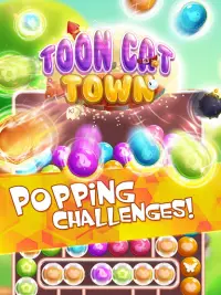Toon Cat Town - Toy Quest Story Tune Blast Games Screen Shot 8