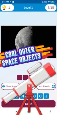 space quiz games Screen Shot 3