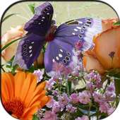 Butterfly & Flowers Puzzle