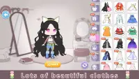 YOYO Doll: かわいい女の子のドレスアップゲーム Screen Shot 2