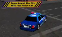Crime City Police Driving Sim Screen Shot 1