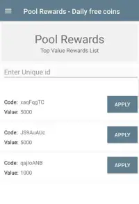 Pool Rewards - Daily Free Coins Screen Shot 3