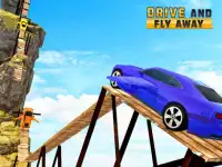 Flying Car Mountain Stunts Screen Shot 7