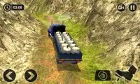 Off Road Cargo Trailer Driver Truk: Hill Driving Screen Shot 1