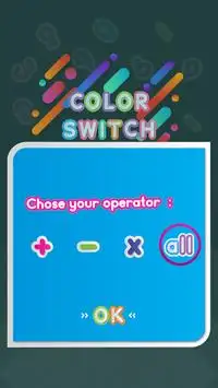 color number: switch between basic math operations Screen Shot 5