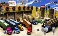 Euro Long Trailer Truck Sim 2021: Cargo Transport Screen Shot 0