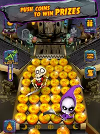 Zombie Ghosts Coin Party Dozer Screen Shot 2