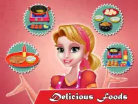 Indian  Food Restaurant And  Cooking Game Screen Shot 2