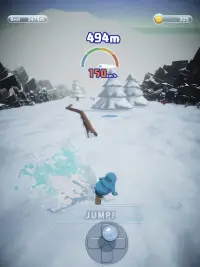 Penguin X-Run: Snowboarding Screen Shot 14