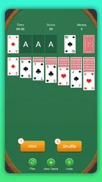 Solitaire Screen Shot 1