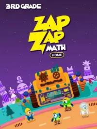 3rd Grade Math: Fun Kids Games -  Zapzapmath Home Screen Shot 6