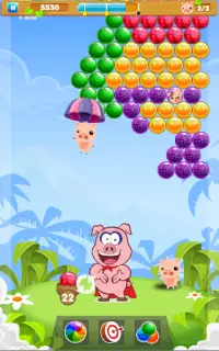 Pop Pig Rescue : Bubble Shooter Game 2019 Screen Shot 0