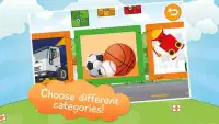 Kids Cars Matching Game - Free Screen Shot 1
