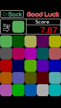 カラー色彩測定テスト – 配色感覚を鍛えチェックする検定ゲームアプリ Screen Shot 0