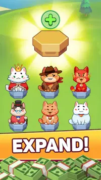 Cat Island - Merge & idle game Screen Shot 4
