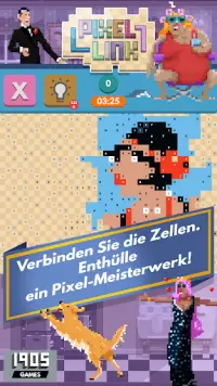 Pixel Links: ein entspanntes Einfärb-Puzzle-Spiel Screen Shot 1