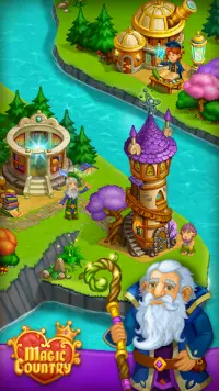 Magic Country: fairy farm and fairytale city Screen Shot 4