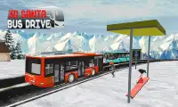 Santa Snow Bus Drive Pick and Drop Passenger 2018 Screen Shot 0