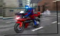 Spider Panther Moto Racing Game Screen Shot 2