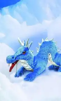 ड्रैगन खिलौने आरा पहेलियाँ Screen Shot 0