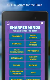 Sharper Minds - Classic Brain Games & Puzzles Screen Shot 8