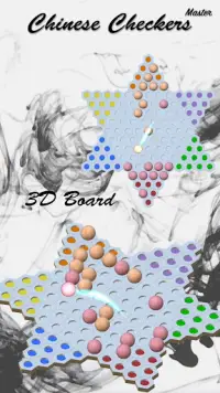 Chinese Checkers Master - 3D Chequers Chess Screen Shot 1