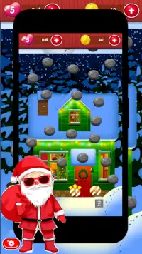 Santa Bubble Crush Screen Shot 1