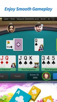 Color Rummy - Free Online Card Game Indian Rummy Screen Shot 3