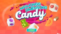 Mahjongg Dimensions Candy - Match Puzzle Master 3D Screen Shot 1