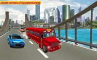 学校 バス シミュレータ 3D ドライブ Screen Shot 3