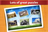 Puzzle Game with Baby Animals Screen Shot 6