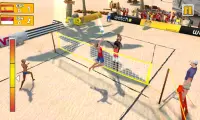 วอลเลย์บอลชายหาด 3D Screen Shot 0