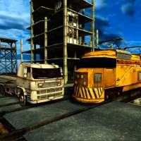 Railroad crossing - Freight train mania