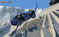 Teste de colisão de carros dirigindo X5 M3 Screen Shot 1
