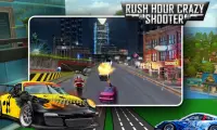 Rush Hour Crazy Shooter Screen Shot 1