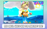 Mod Angel Wings Skin for Minecraft 2022 Screen Shot 1
