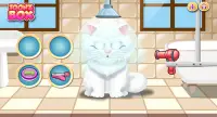 Baby Cat Care and Dressup Game Screen Shot 2