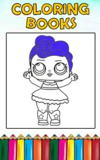 How To Color LOL Doll Surprise -Coloring Game Screen Shot 0