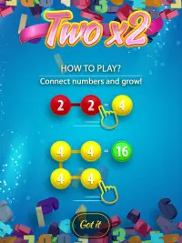 Two For 2: match the numbers to win. Endless Fun! Screen Shot 20