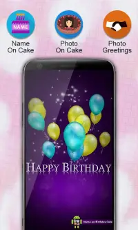 Name On Birthday Cake & Photo Screen Shot 3