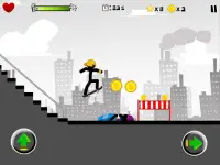 Stickman Skate : 360 Epic City Screen Shot 5