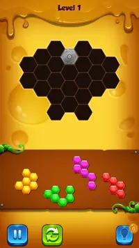 Hexagon Block Screen Shot 2