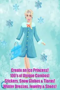 Ice Princess Spa Salon - Snow Queen Dress Up Game Screen Shot 1