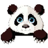 Panda Coloring By Number - Pixel Art