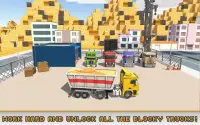 Блочный Truck Simulator 2018 Screen Shot 1